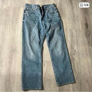 Madewell 90s straight leg jeans